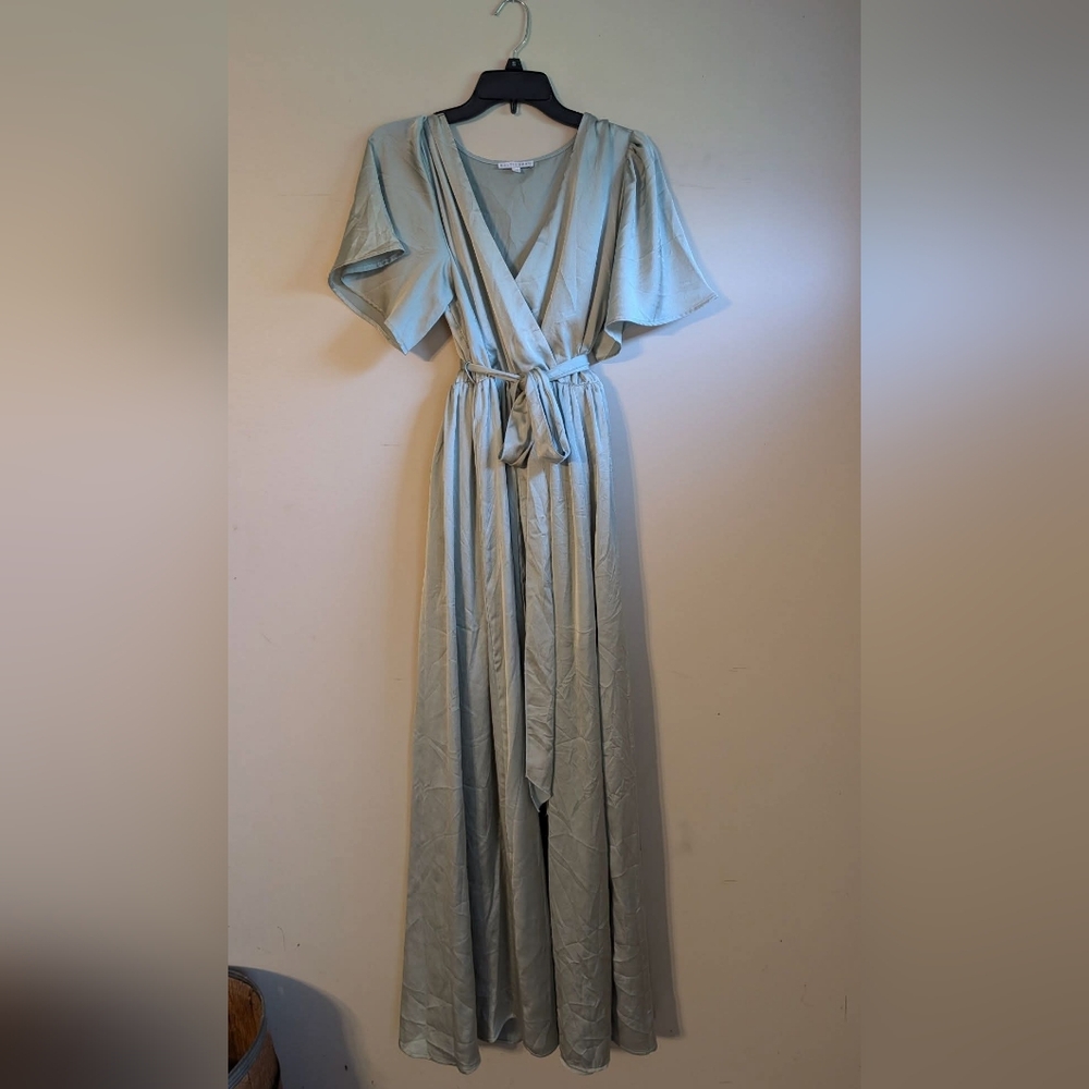 Baltic Born Light Green Maxi Dress